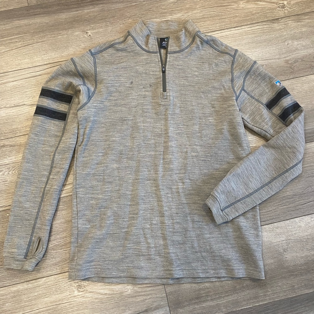 Men’s Kuhl Merino Wool 1/4 Zip Sweater